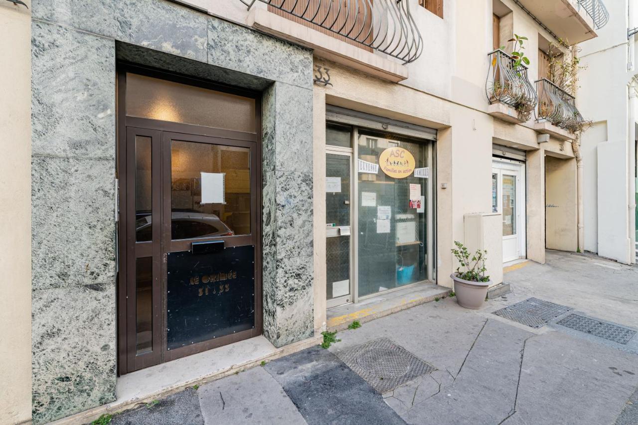 Gare St Charles- Superbe Appartement Avec 3 Chambres Marseille Bagian luar foto